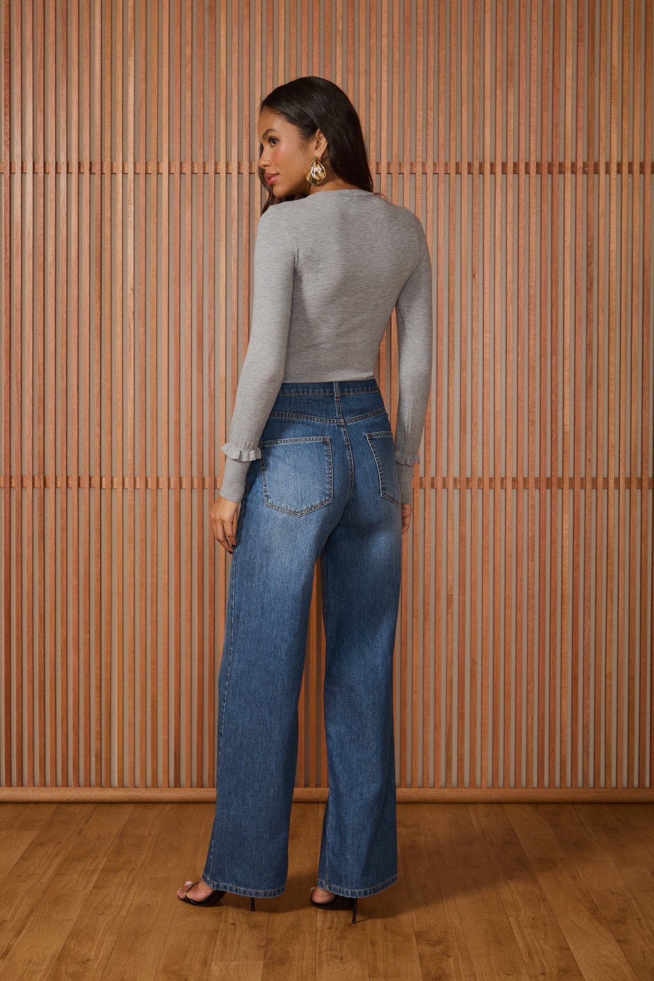 CALÇA JEANS MARCELA COLEÇÃO INVERNO 25